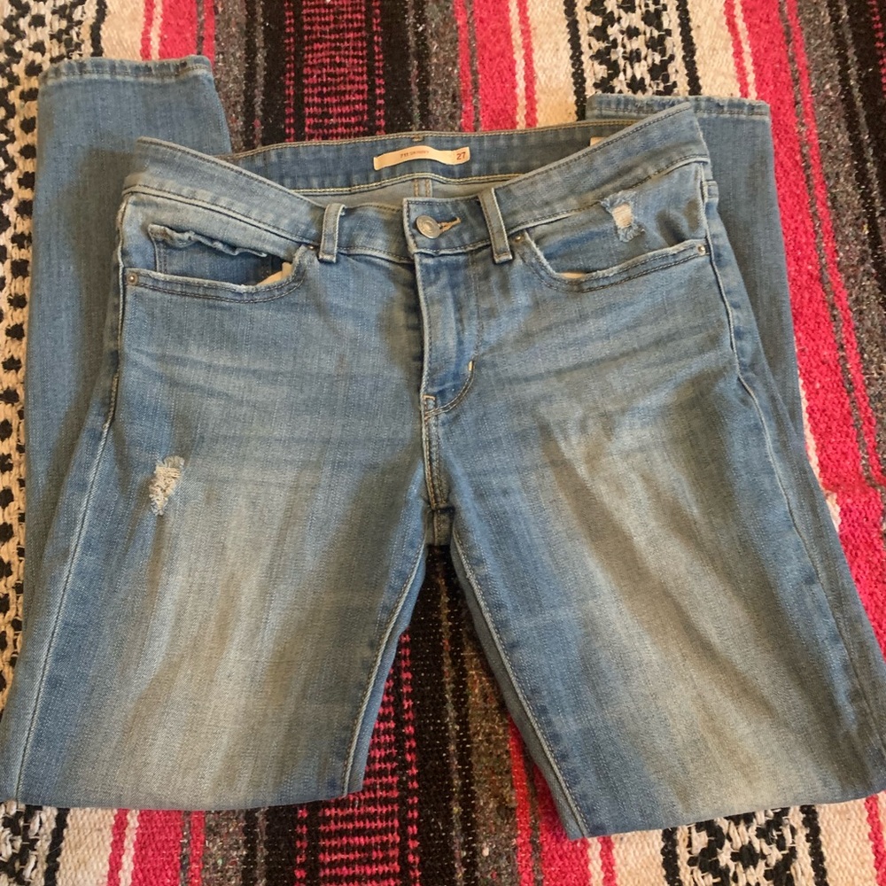 Four pairs of jeans